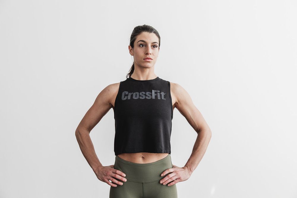 Débardeurs NOBULL Femme Noir - NOBULL Crossfit® Muscle,France (8620-VPOBA)